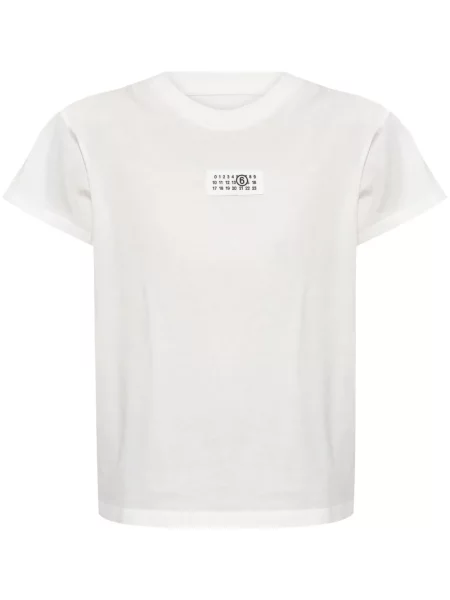 Tricou Mm6 Maison Margiela alb