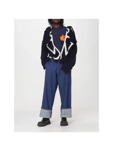 Proste jeansy Jw Anderson niebieskie
