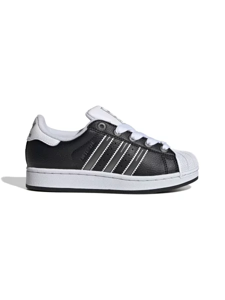 Adidas Superstar II Junior Black KobietyDzieci Buty sportowe adidas Originals Size: 4 czarny