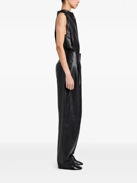 Top Proenza Schouler drapat negru