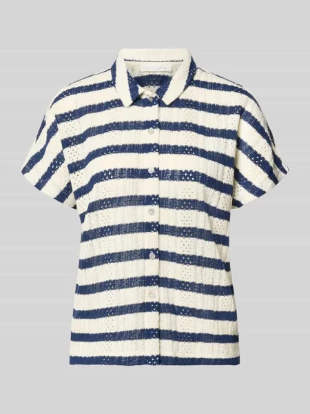 Koszulka polo o kroju regular fit z pełną listwą guzikową Christian Berg Woman