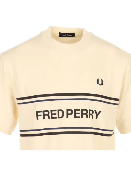 Tričko Fred Perry béžové
