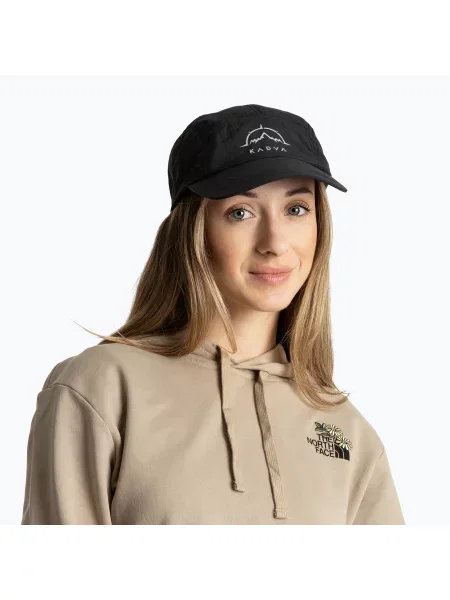 Шапка с козирка KADVA Hiker Cap black черно
