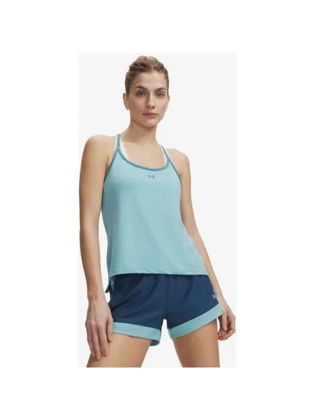Koszulka Under Armour Vanish Racerback bez rękawów pastelowa XS niebieska