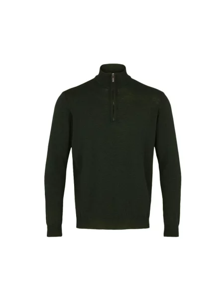 Dzianinowy sweter Sand zielony