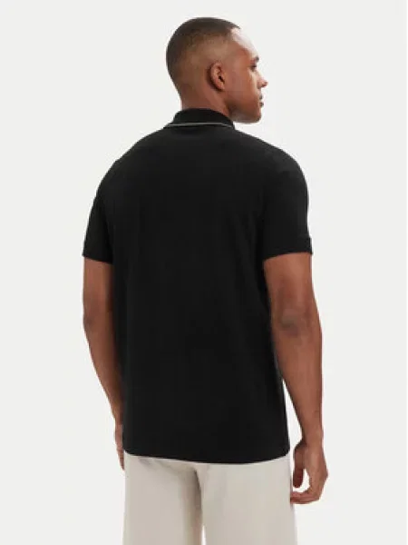 Polo majica Karl Lagerfeld crna