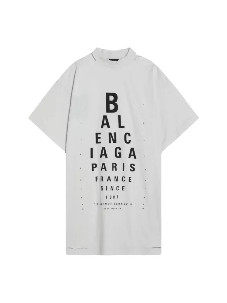 Koszulka Balenciaga z krótkim rękawem biała