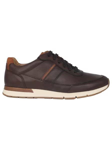 Sneakersy Gabor skórzane brązowe