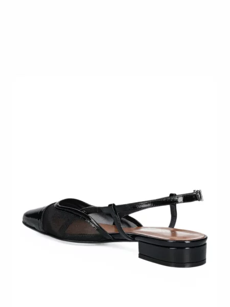 Pantofi cu toc Jonak Paris plasă negru