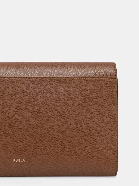 Кожаный клатч Furla