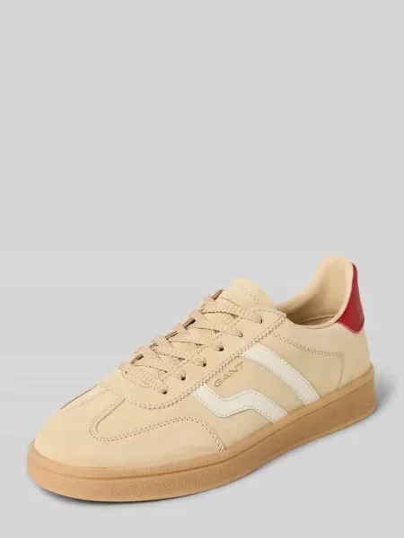 Sneakersy ze skóry naturalnej model ‘Cuzima’ Gant beżowe