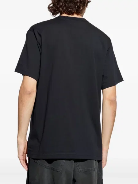 Tricou Versace Jeans Couture cu imagine negru