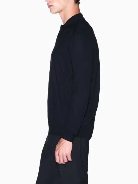 Поло Armani Exchange черное