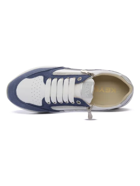 Pantofi Keys alb
