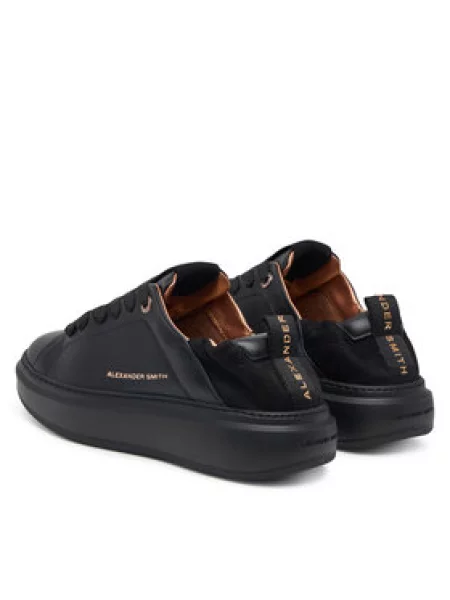 Tenisice Alexander Smith Wembley Rouched crna