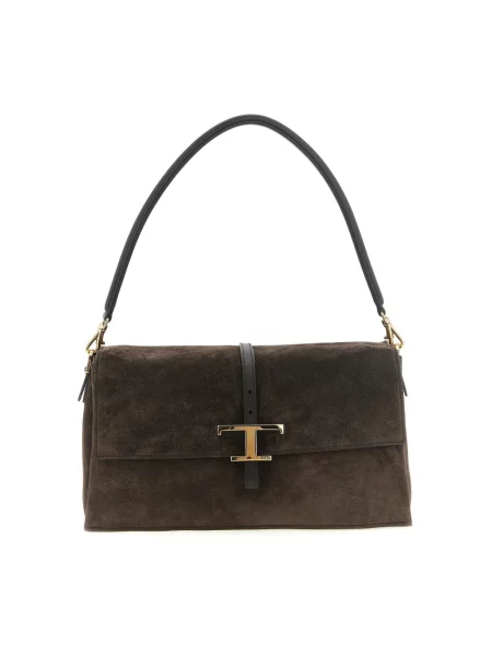 Torebka Tod's zamszowa brązowa