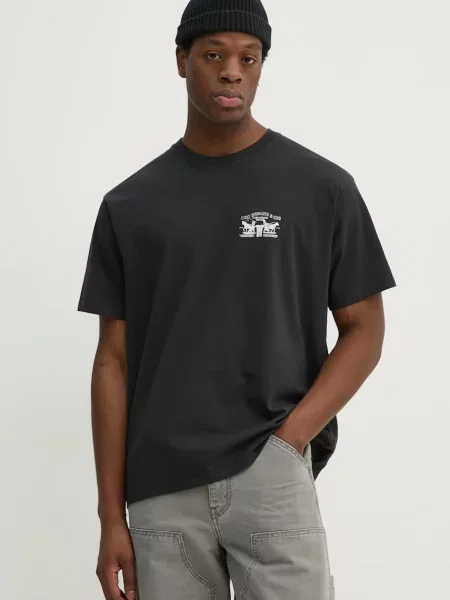 Levi's t-shirt z nadrukiem czarny
