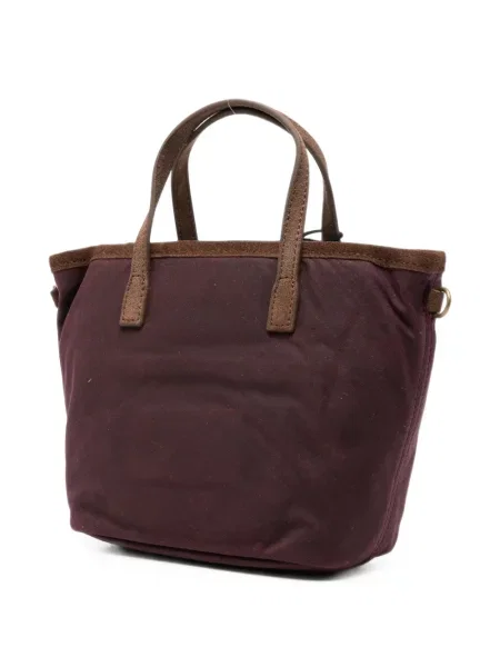 Szarvasbőr shopper táska Mc2 Saint Barth autogrammal piros