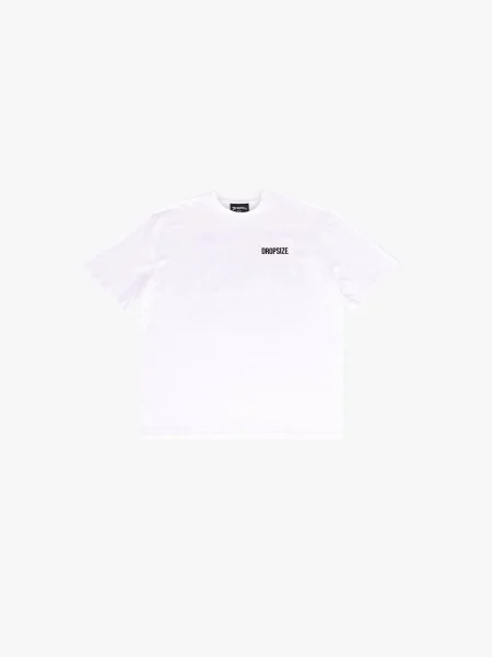 Dropsize Tricou Eagle portocaliu / negru alb