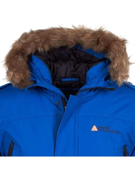 Geacă parka Peak Mountain albastru