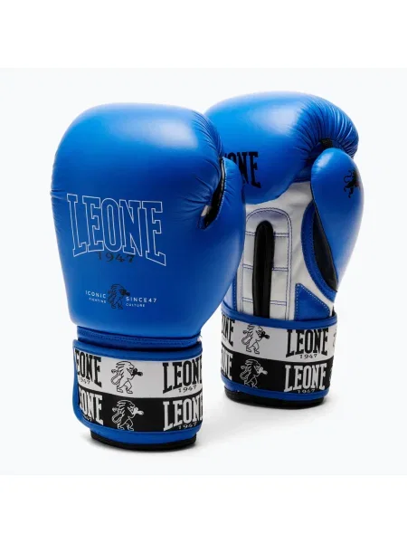 Боксови ръкавици LEONE Иконично синьо
