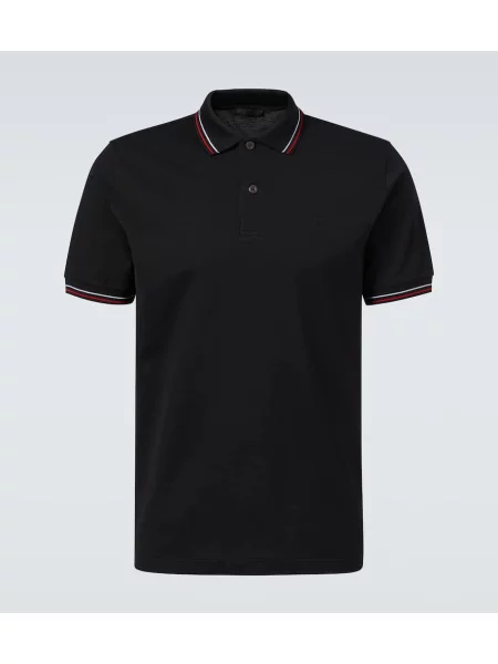 Polo majica Prada črna