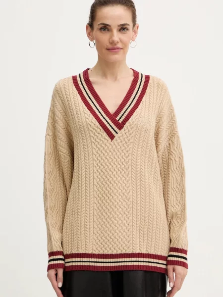 Guess pulover LINA bej