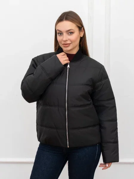 Демісезонна куртка UVENTUM чорний