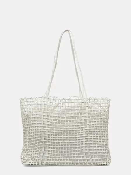 Answear.LAB geantă shopper pentru femei alb