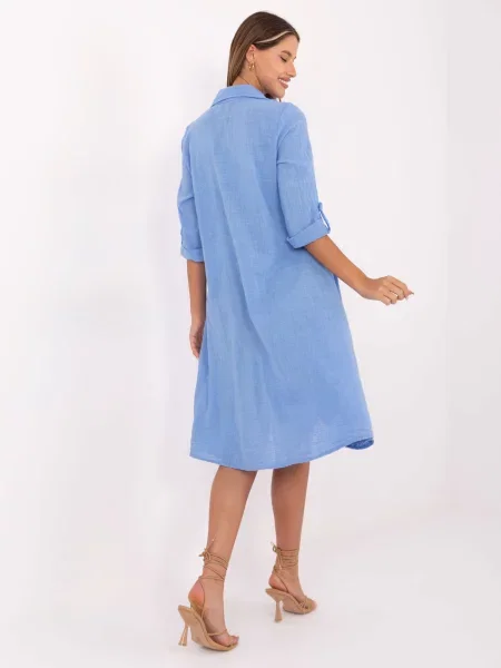 Rochie Och Bella de costum albastru