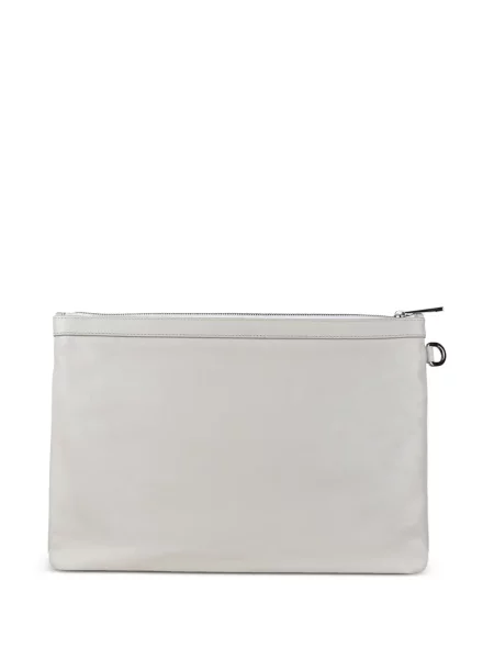 Geantă plic Jimmy Choo alb