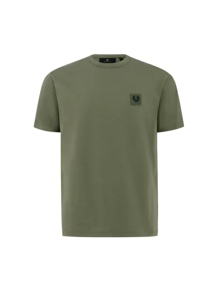 Koszulka Belstaff z logo zielona