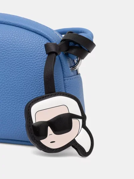 Кожаная сумка через плечо Karl Lagerfeld