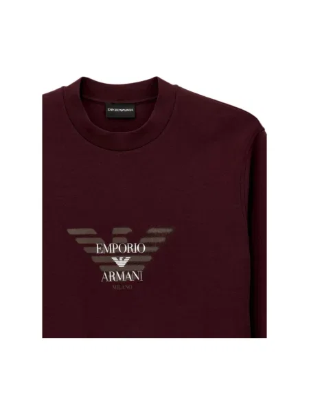 Bluza Emporio Armani czerwona