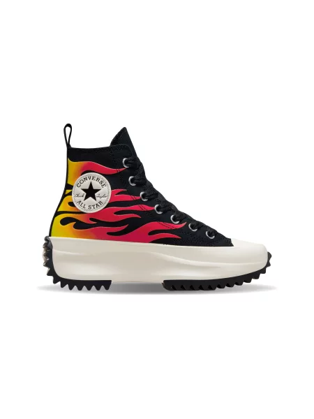 Converse Run Star Hike Platform Flames Kobiety Buty sportowe Converse Size: czarny