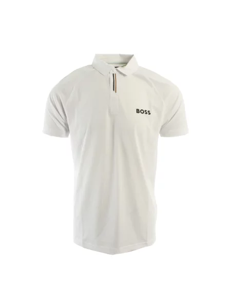 Koszulka polo Boss biała