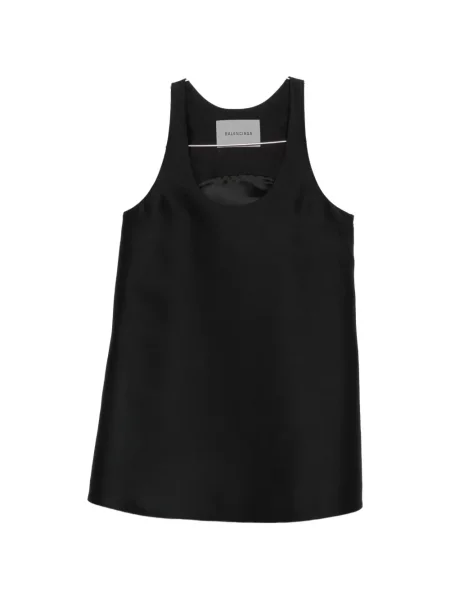 Rochie Balenciaga în linie A negru
