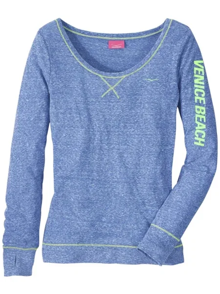VENICE BEACH Tricou regal / verde neon albastru