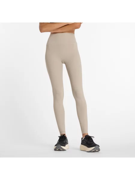 Legginsy New Balance – beżowe