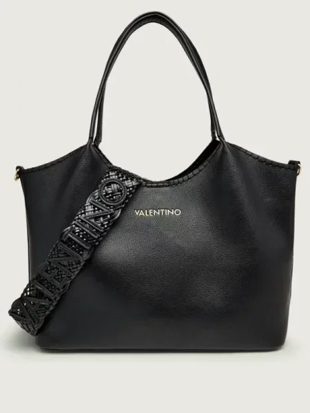 Valentino Shopper táska ALEKSANDRA fekete