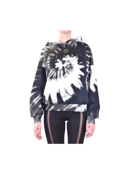 Bluza z kapturem Philipp Plein biała