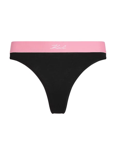 Karl Lagerfeld Tanga roz negru