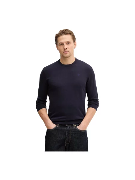 Sweter Hackett niebieski