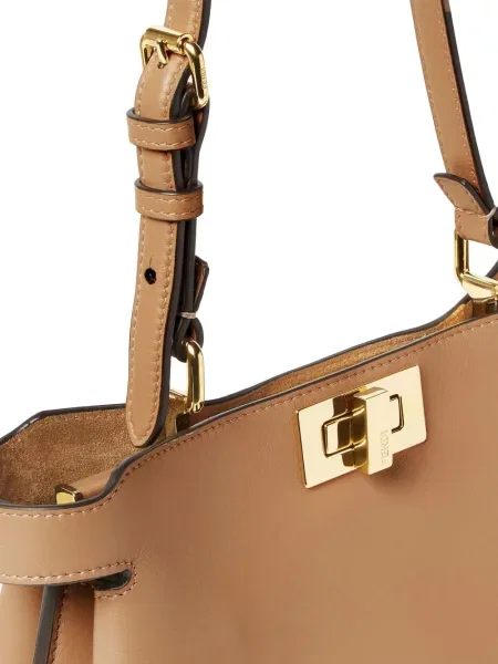 Geantă shopper Fendi maro