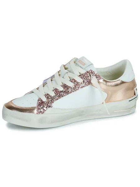 Pantofi Crime London din piele alb