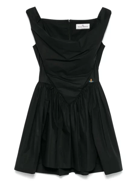 Rochie midi Vivienne Westwood până la genunchi de costum negru