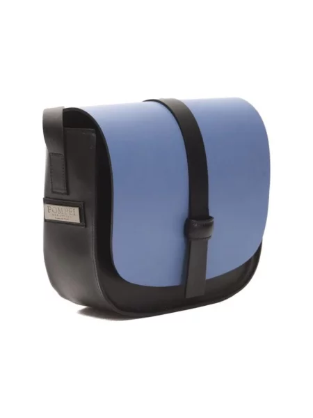 Torebka crossbody Pompei Donatella skórzana biznesowa niebieska