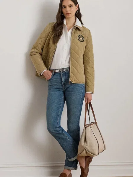 Bunda Lauren Ralph Lauren přechodná béžová