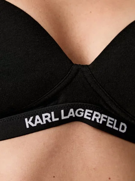 Karl Lagerfeld сутиен от с черно