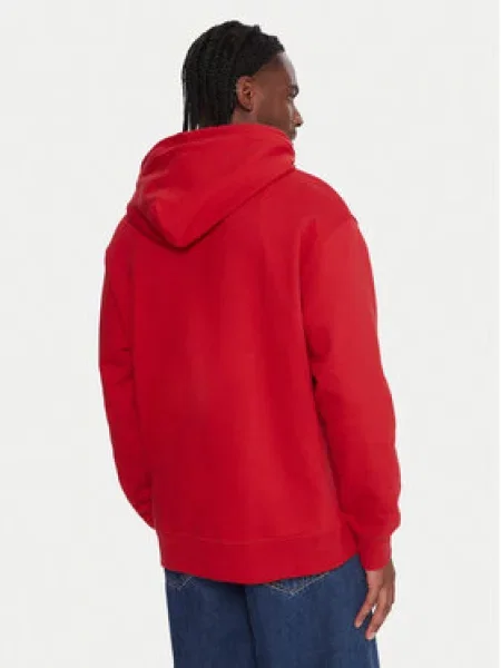 Quiksilver Džemperis Dna Oversize raudona